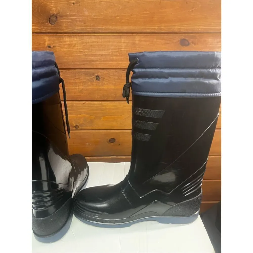 Totes Womans Rain Boots Sz 6 Black